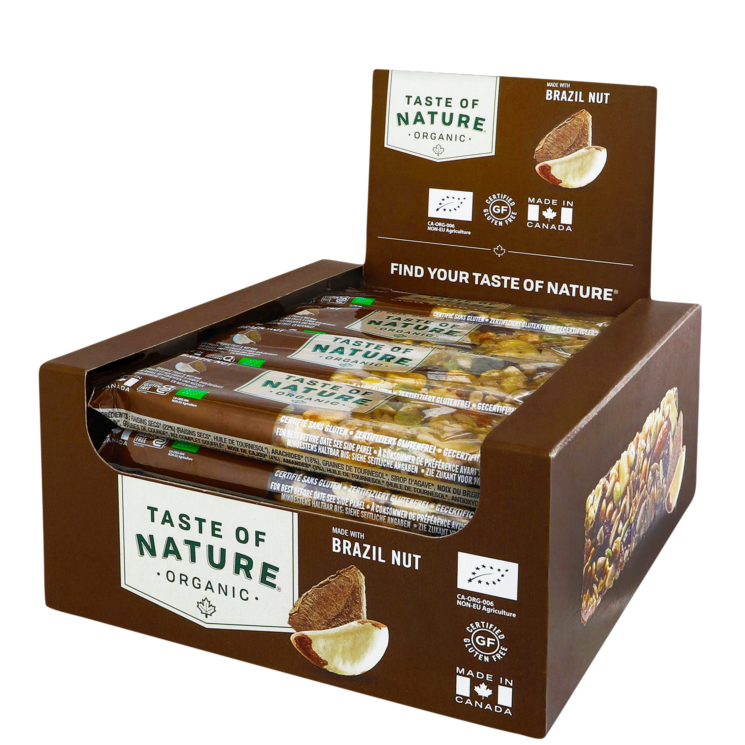 Organic Bar Brazil Nut