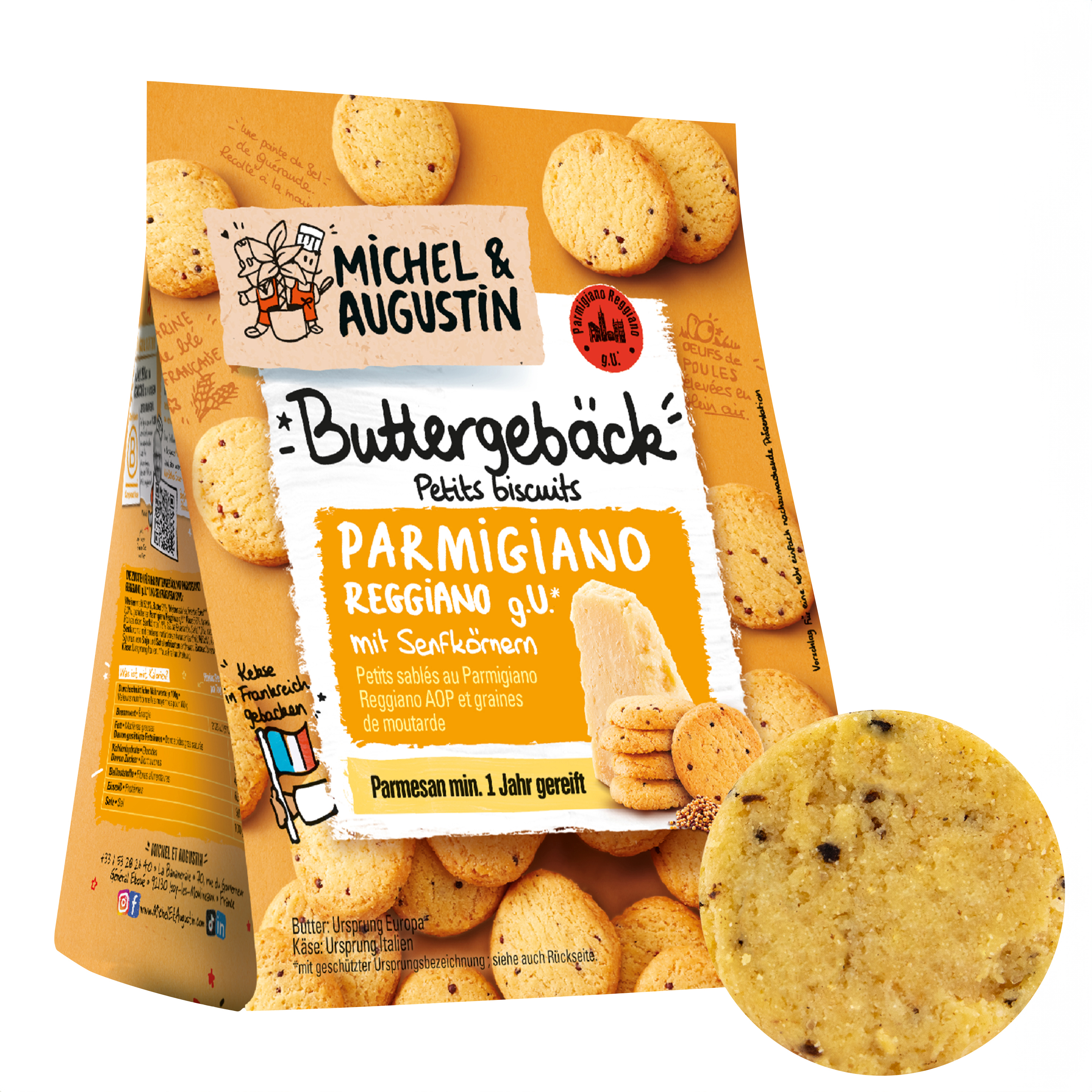 Savoury Biscuit Parmigiano