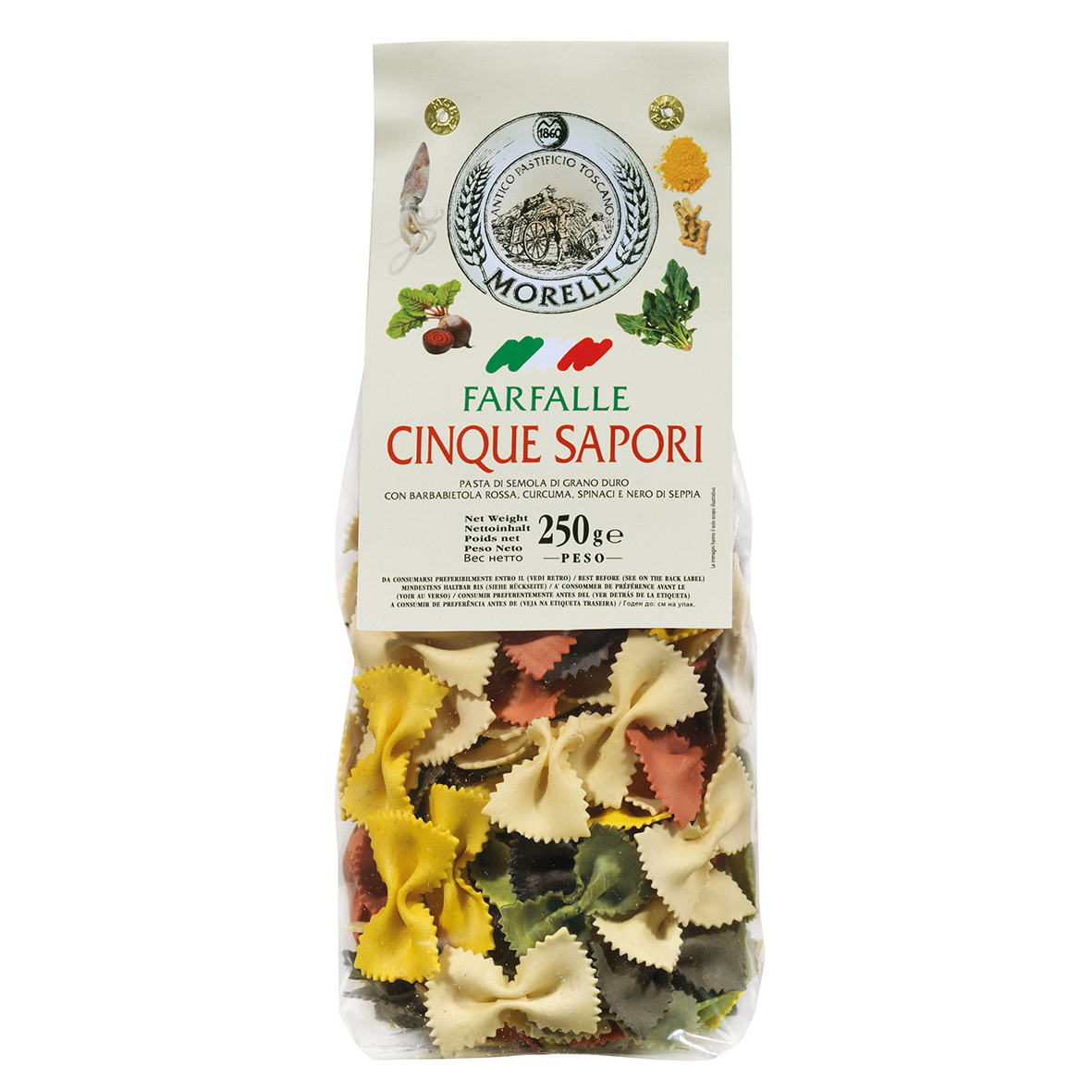 Five Flavors Farfalle