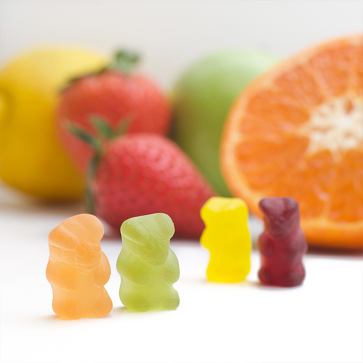 Vegan Fruit Gum Grizzly Bears