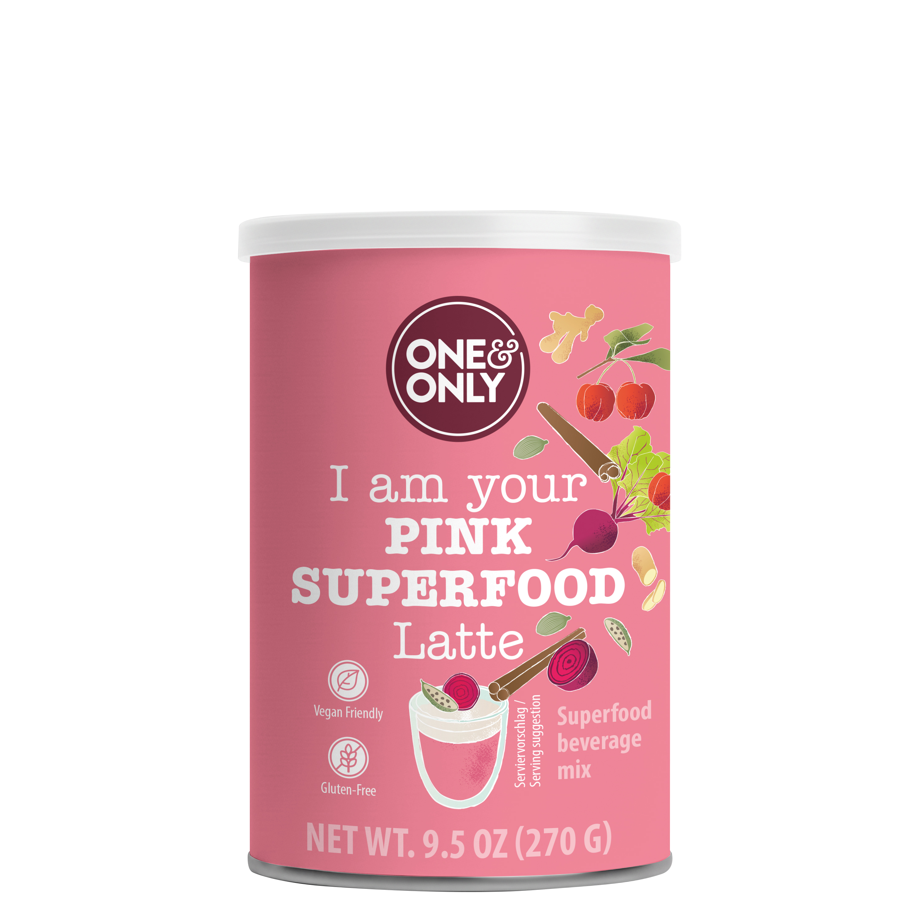 Pink Superfood Latte