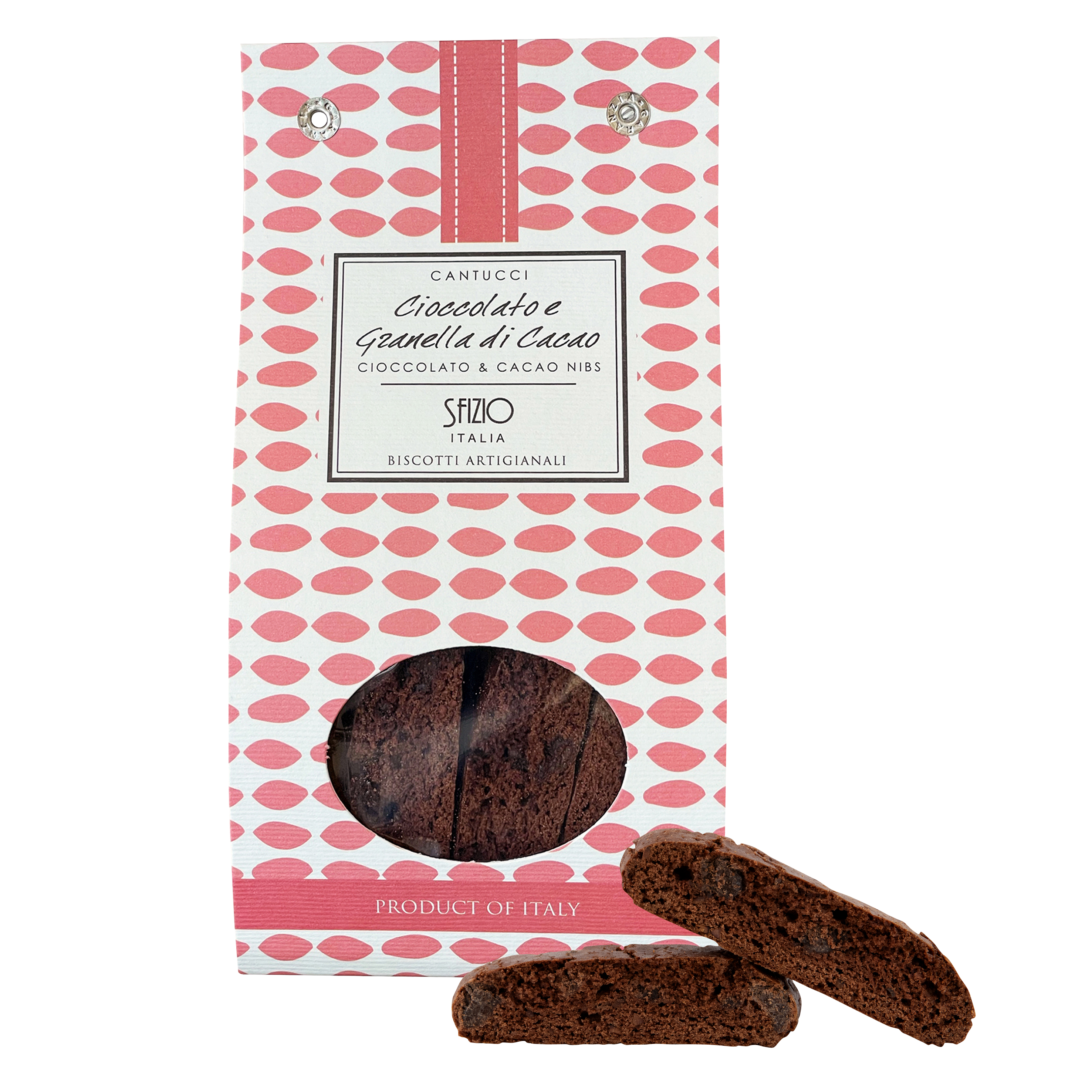 Cantucci Chocolate & Cocoa Nibs