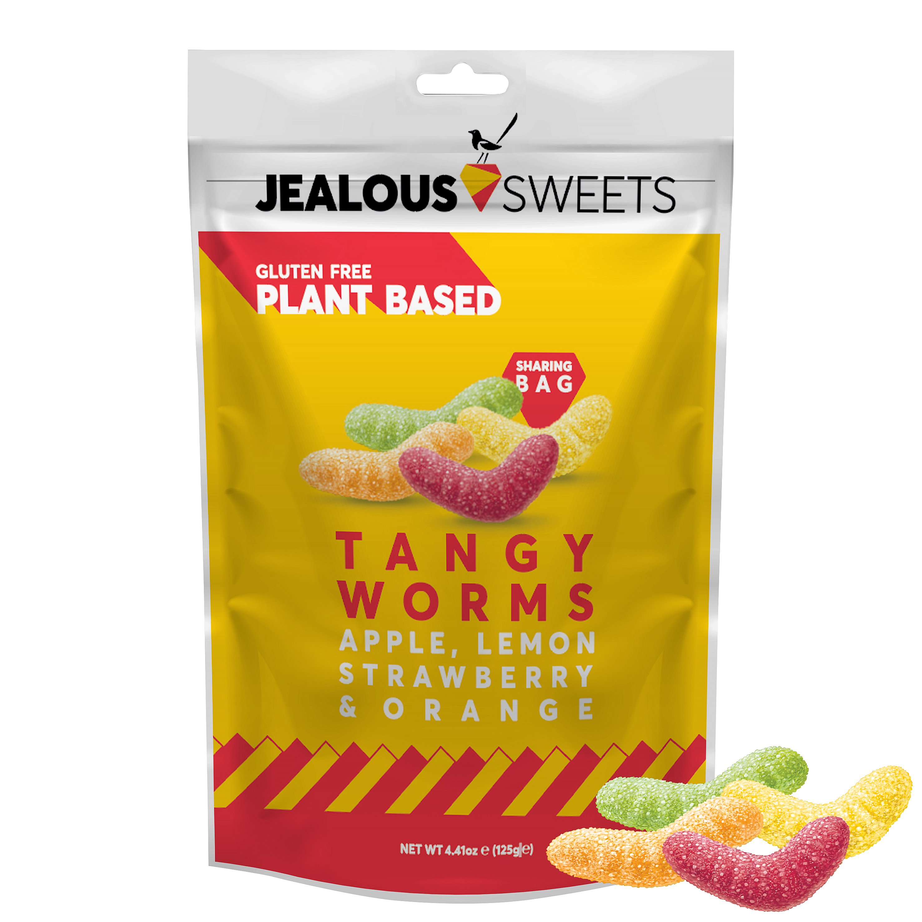 Vegan Fruit Gum Tangy Worms