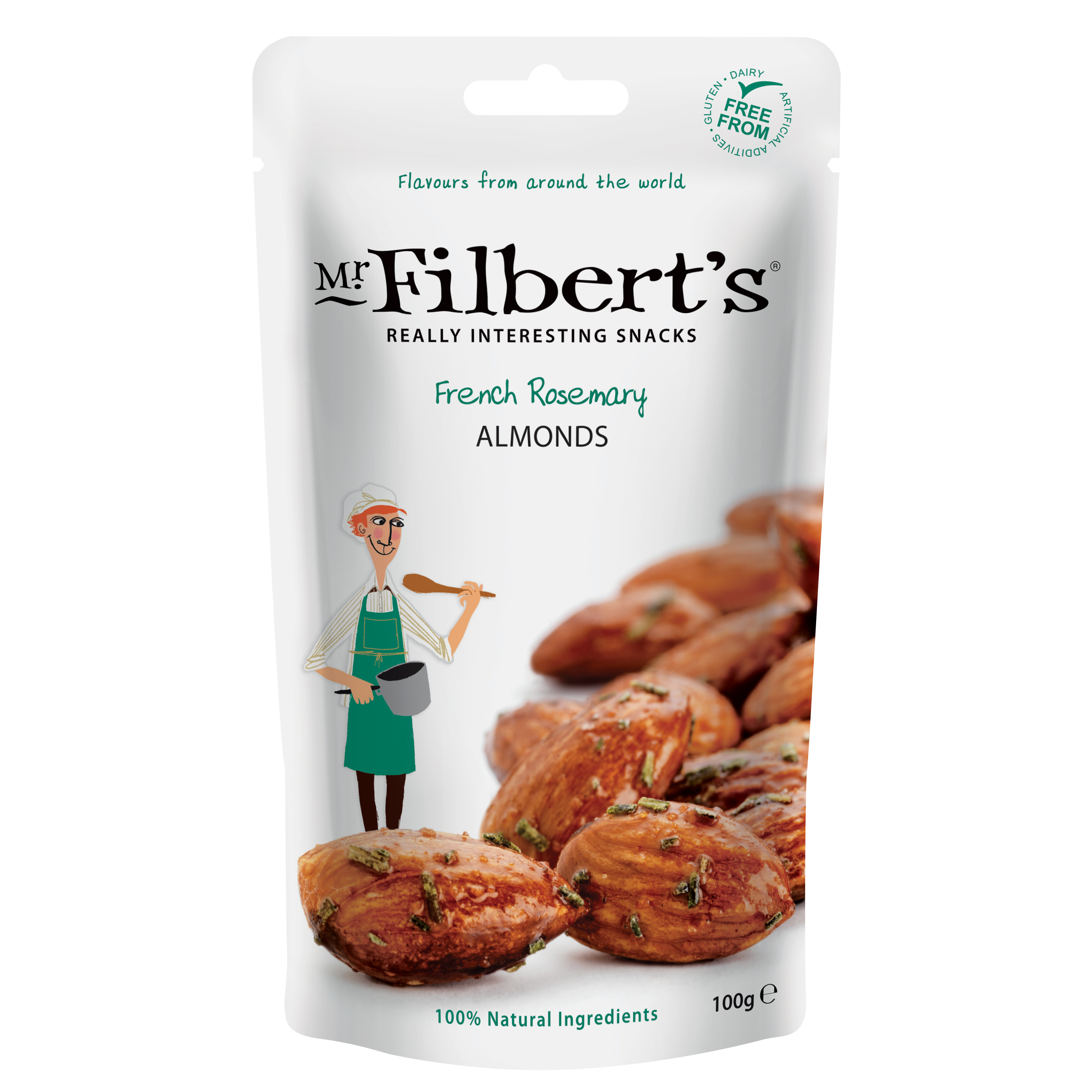 French Rosemary Almonds