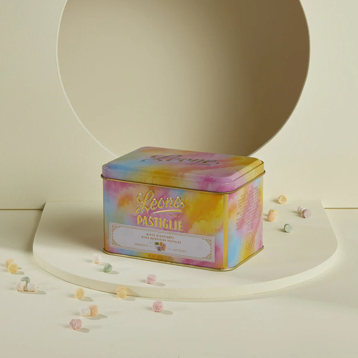 Mixed Refreshing Past. Metal Gift Tin