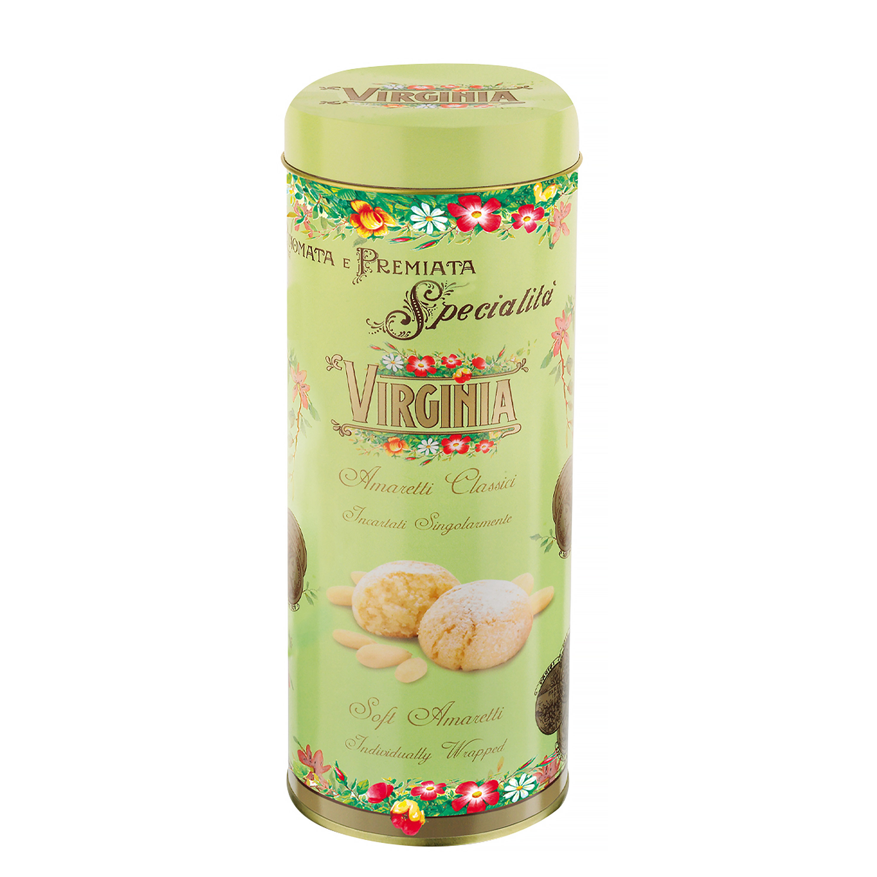 Soft Amaretti Metal Tin