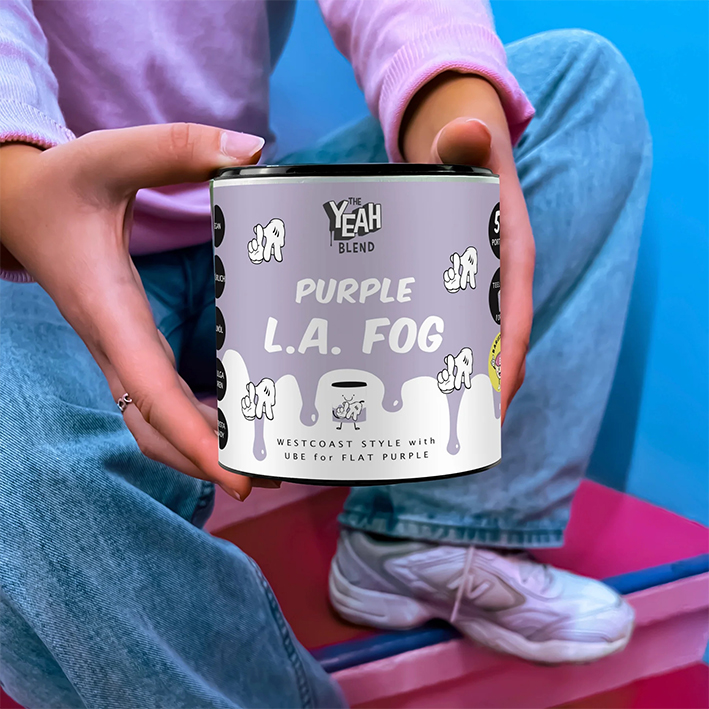 Yeah Purple L.A. Fog Latte