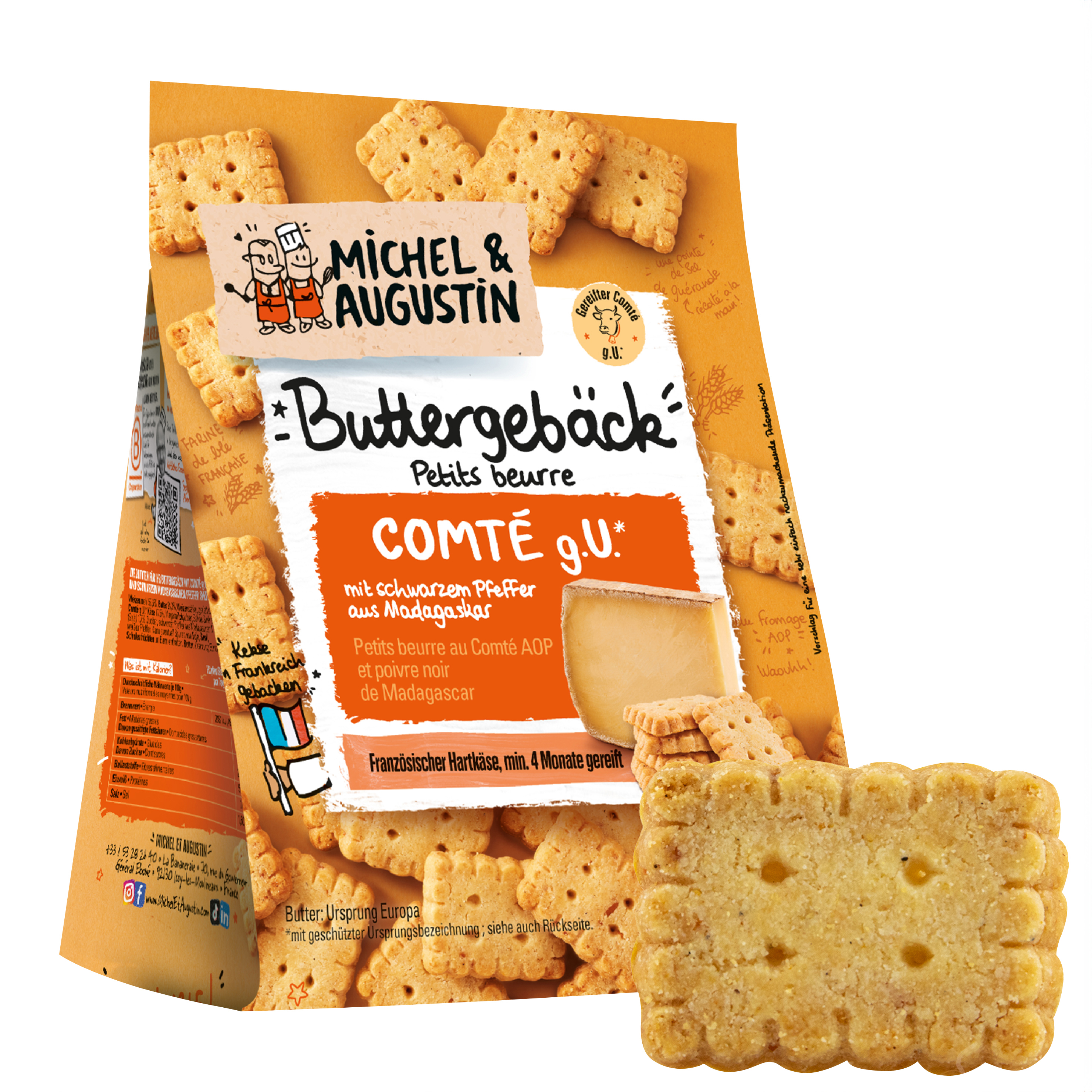Savoury Biscuit Comté