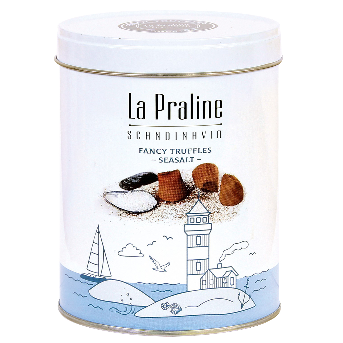 Truffes Seasalt Tin