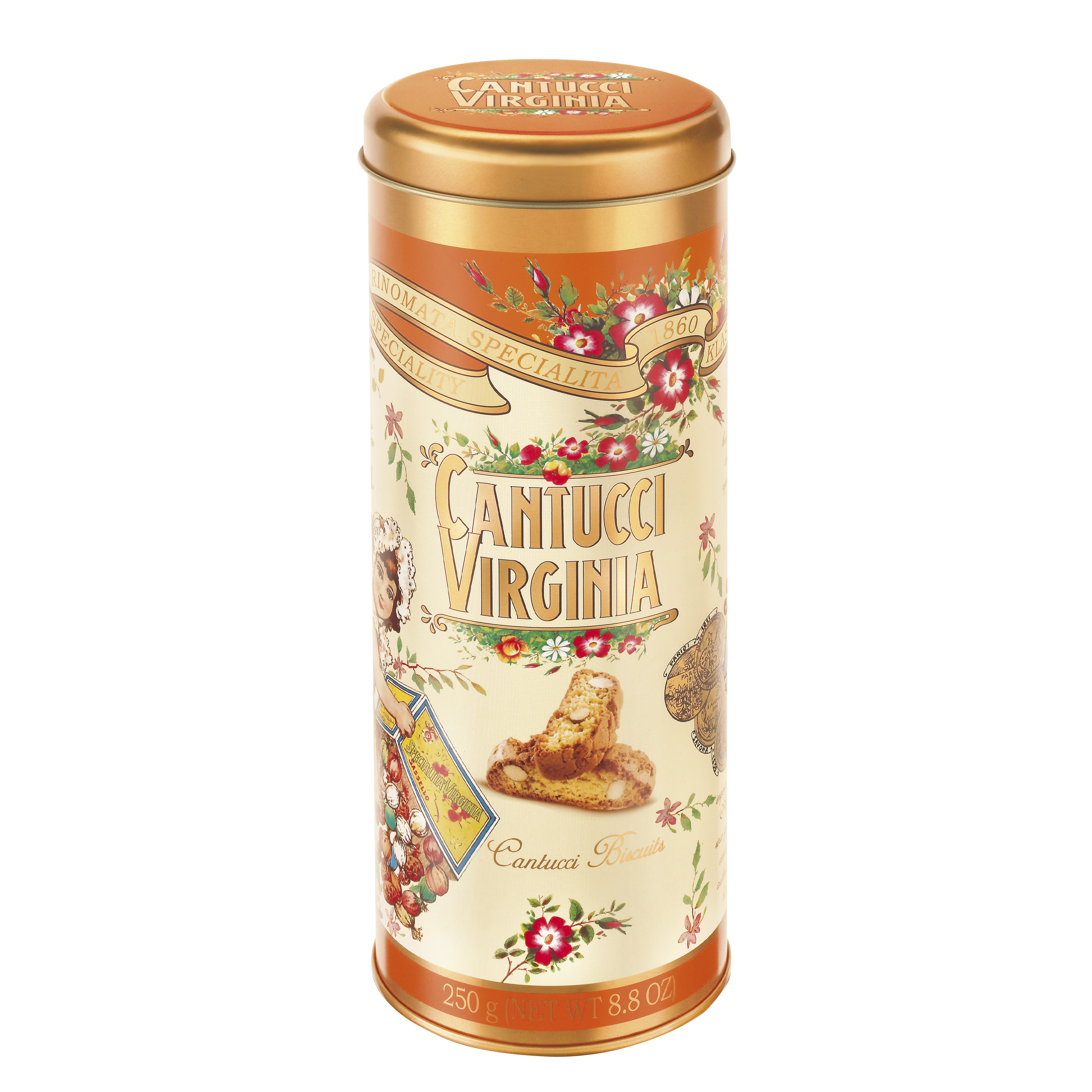 Cantucci Spaghetti Tin