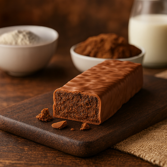 Brownie with Chocolate Coating