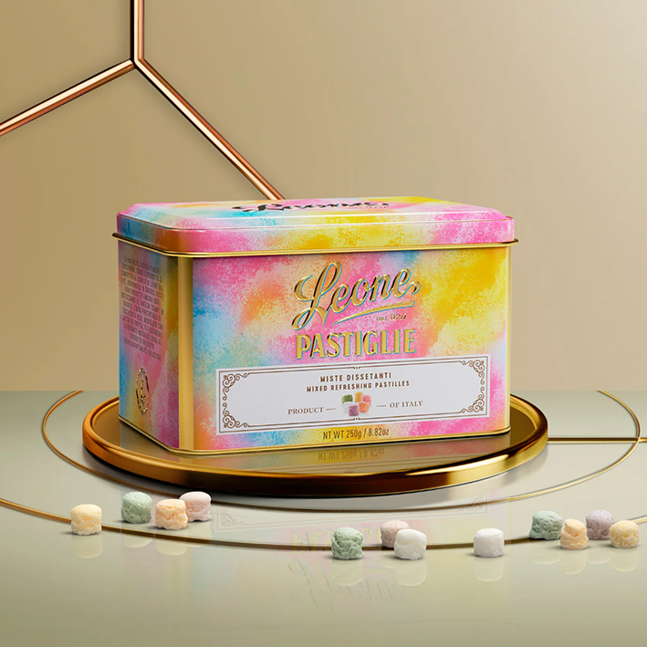 Mixed Refreshing Past. Metal Gift Tin