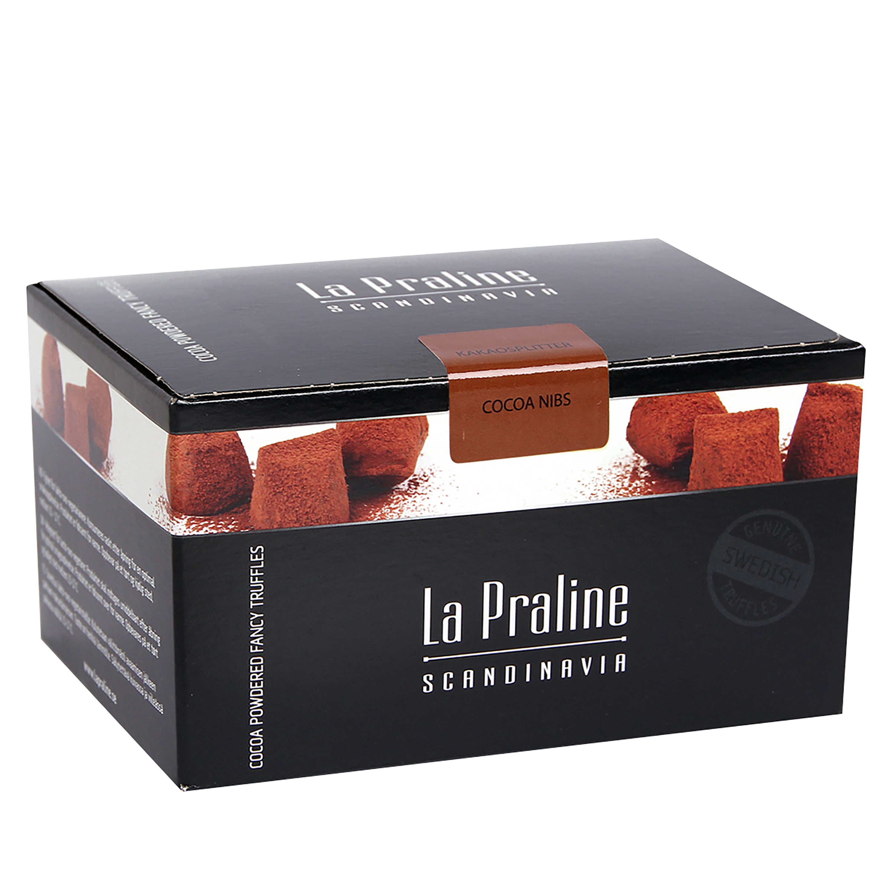 La Praline Chocolate Truffles Cocoa Nibs 200 g
