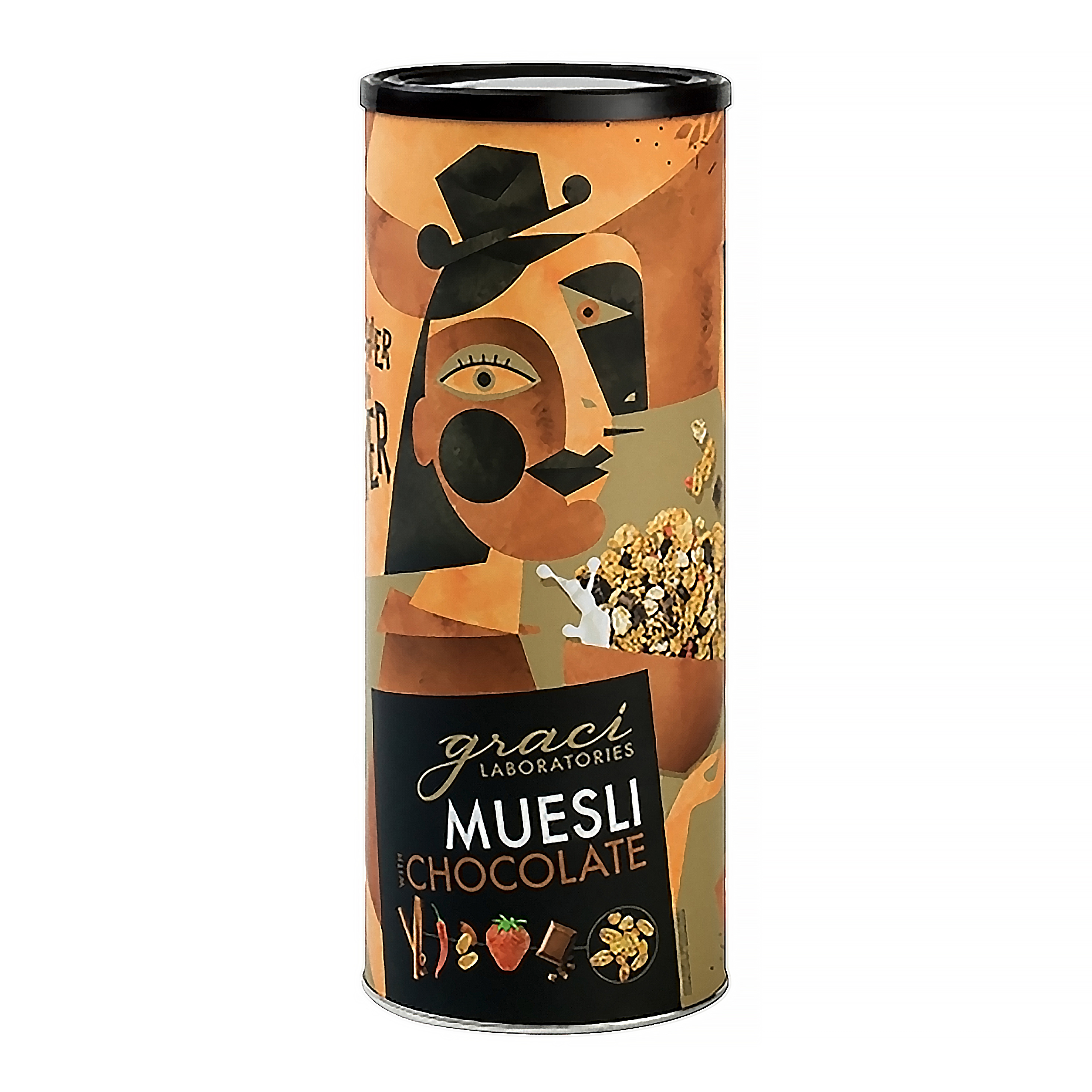 Muesli Chocolate Big Tube