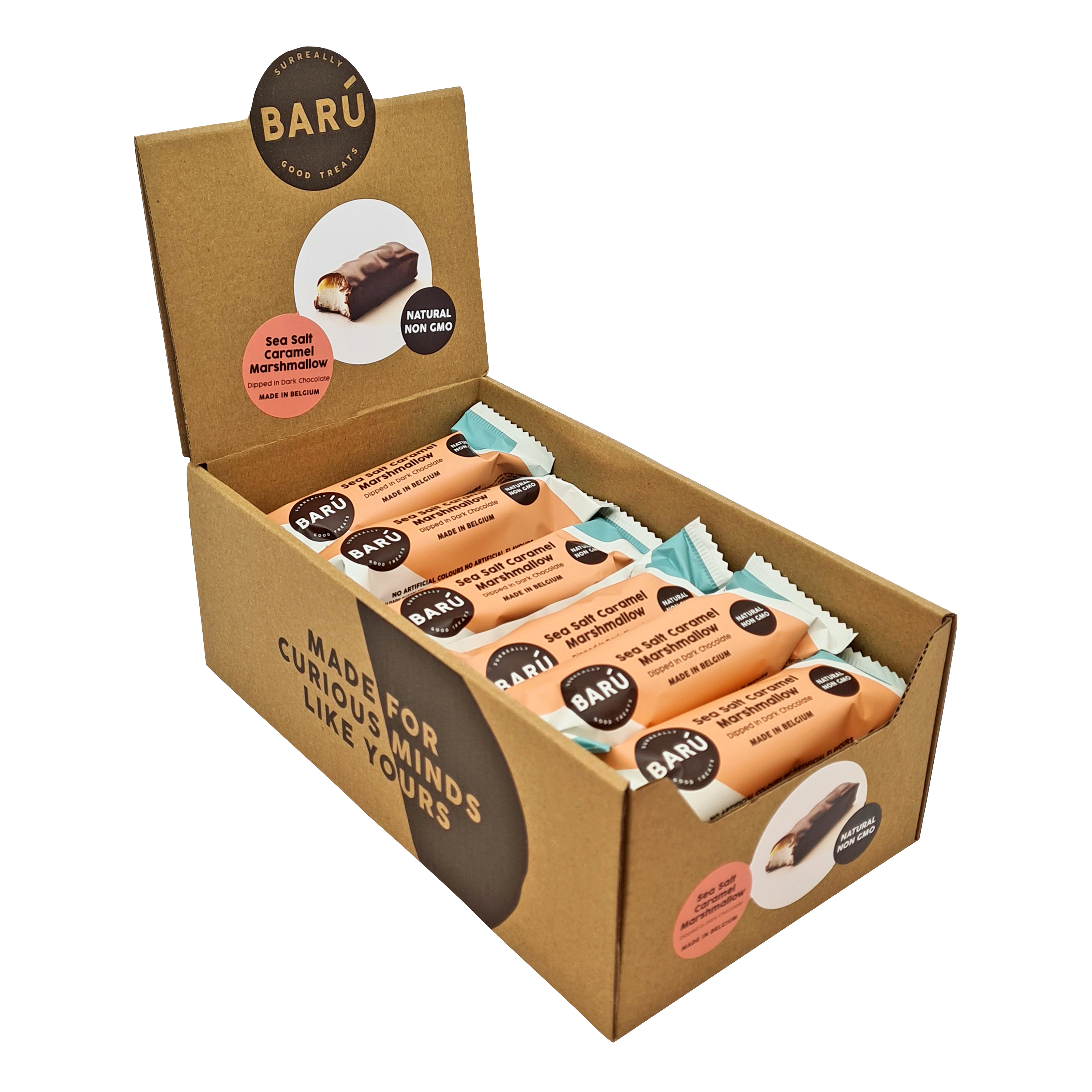 Dark Choc Marshm. Bar Sea Salt Caramel